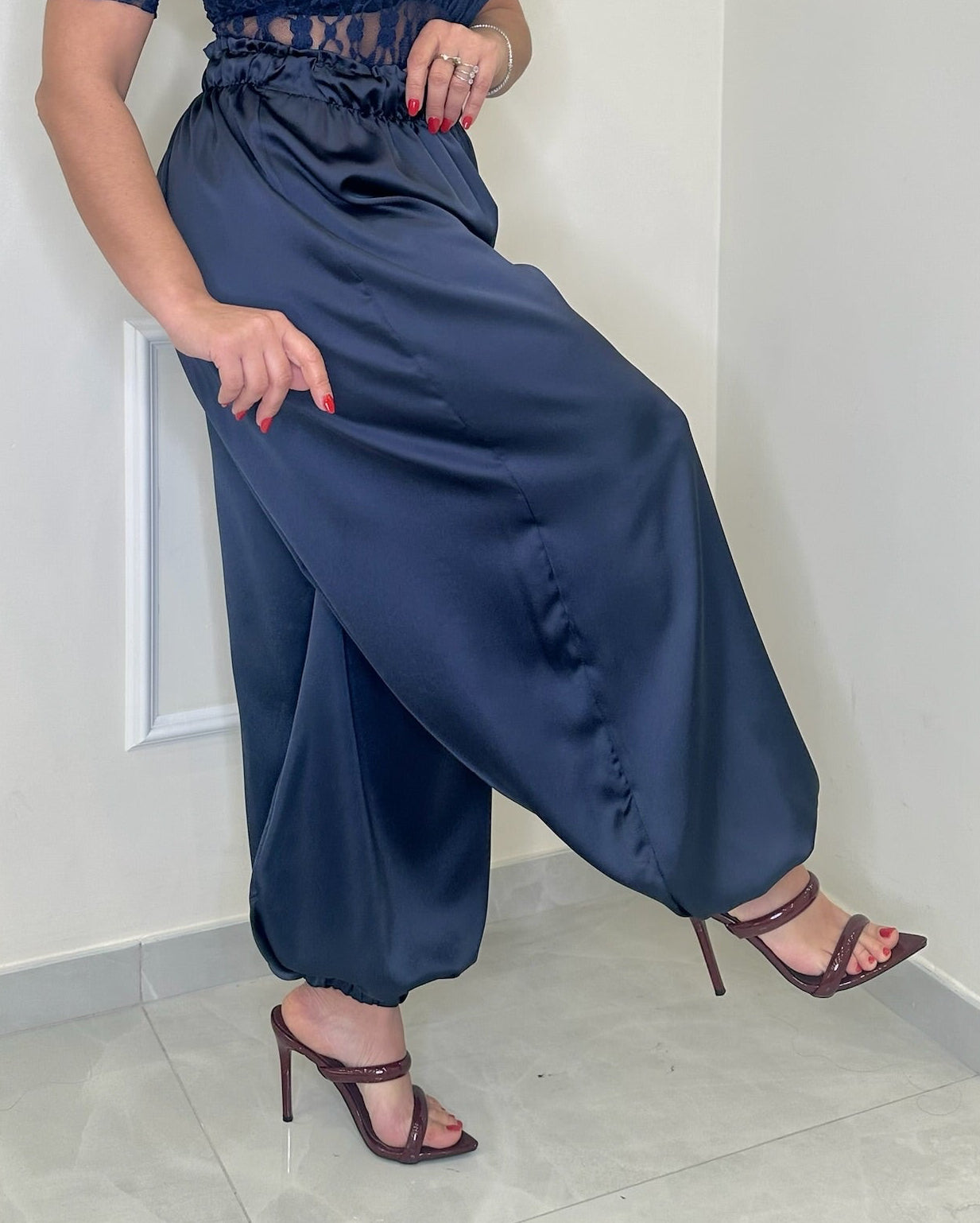 Pantalone raso