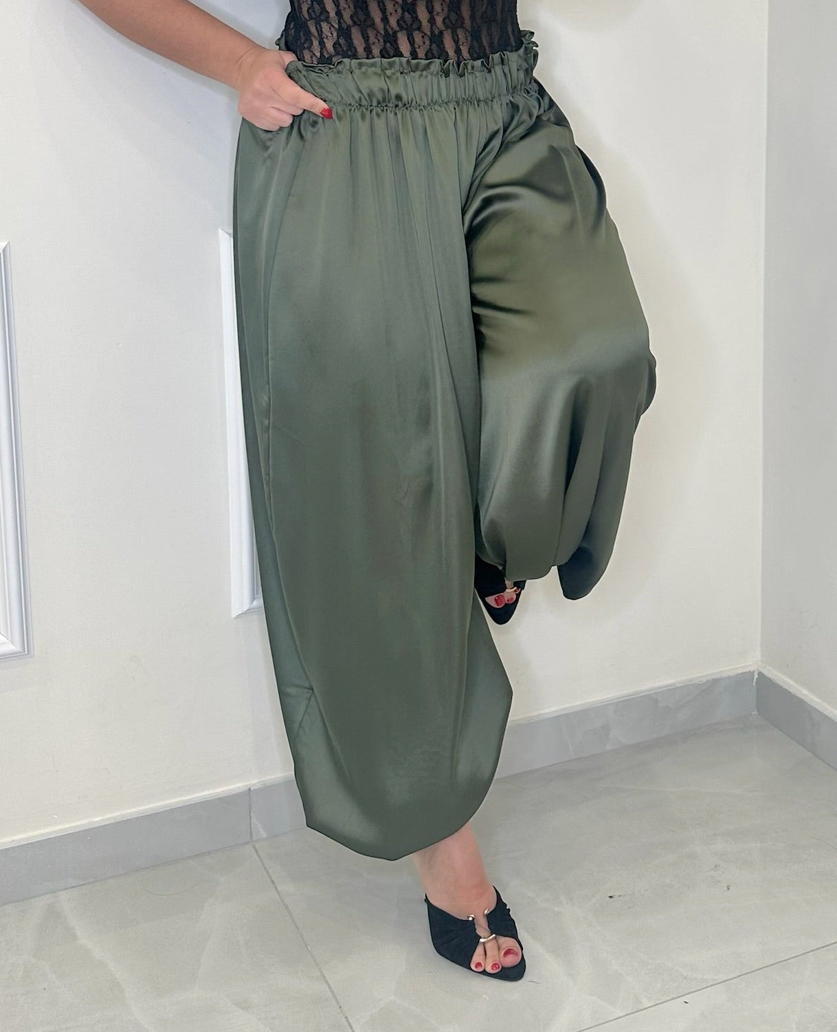 Pantalone raso