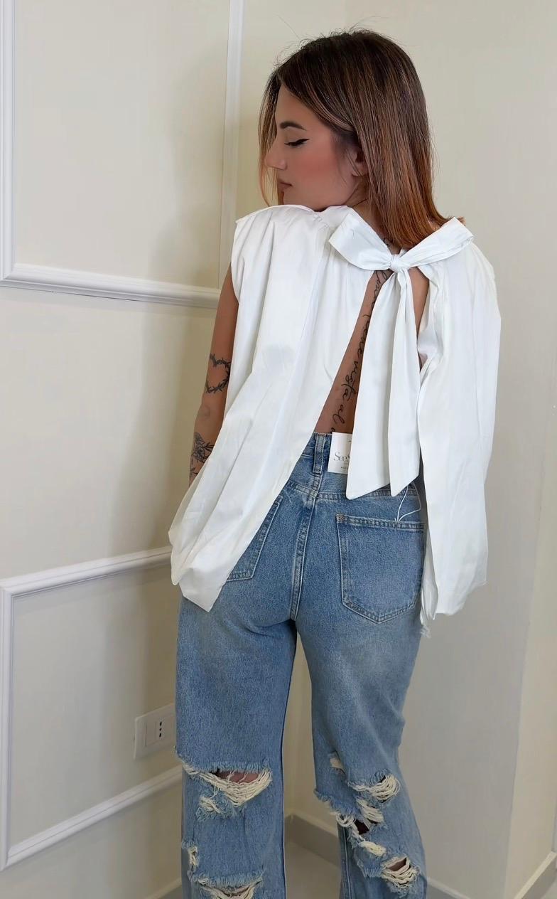 Camicia fiocco